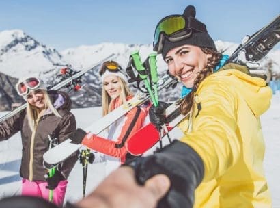 Group of skiers