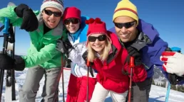 Group of skiers