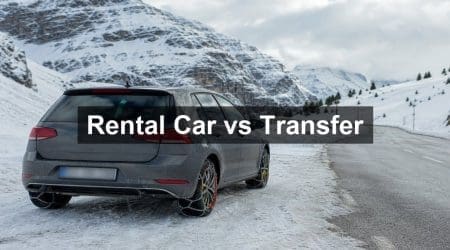Rental Car vs Transfer for a Ski Holiday: Full Honest Comparison