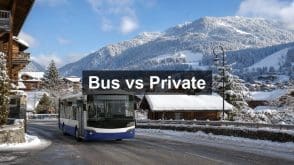 Public Bus vs Private Transfer: Geneva to Morzine Compared